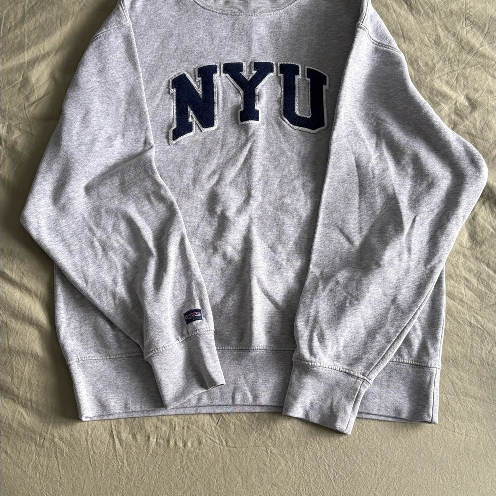 Gray NYU Sweatshirt